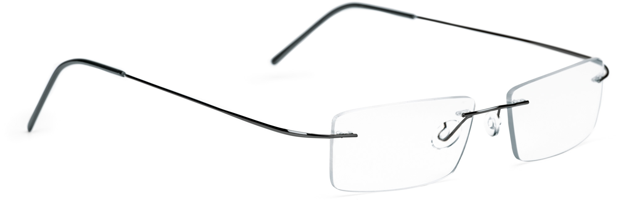 Hülsenbohrbrille Monoblockbügel, Schwarz