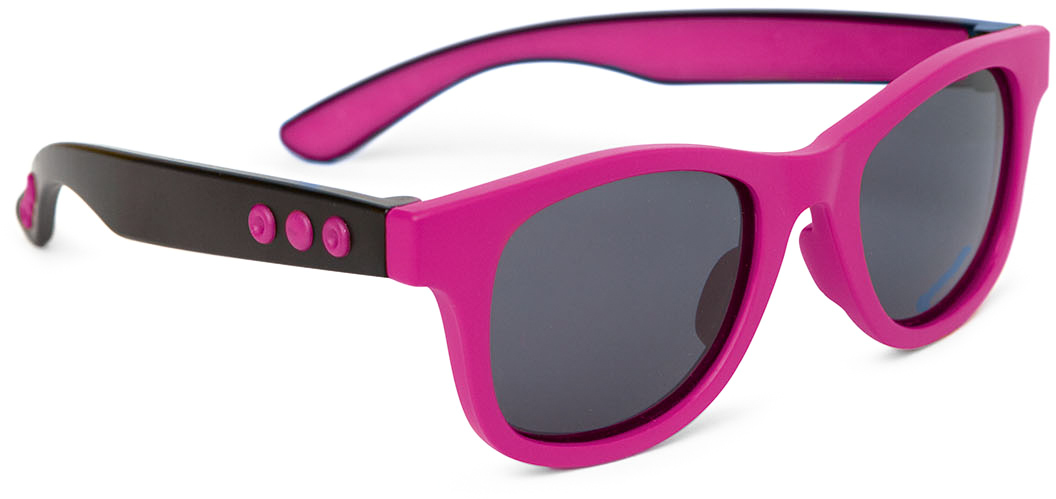 Kindersonnenbrille Cooler Style M, Neonpink