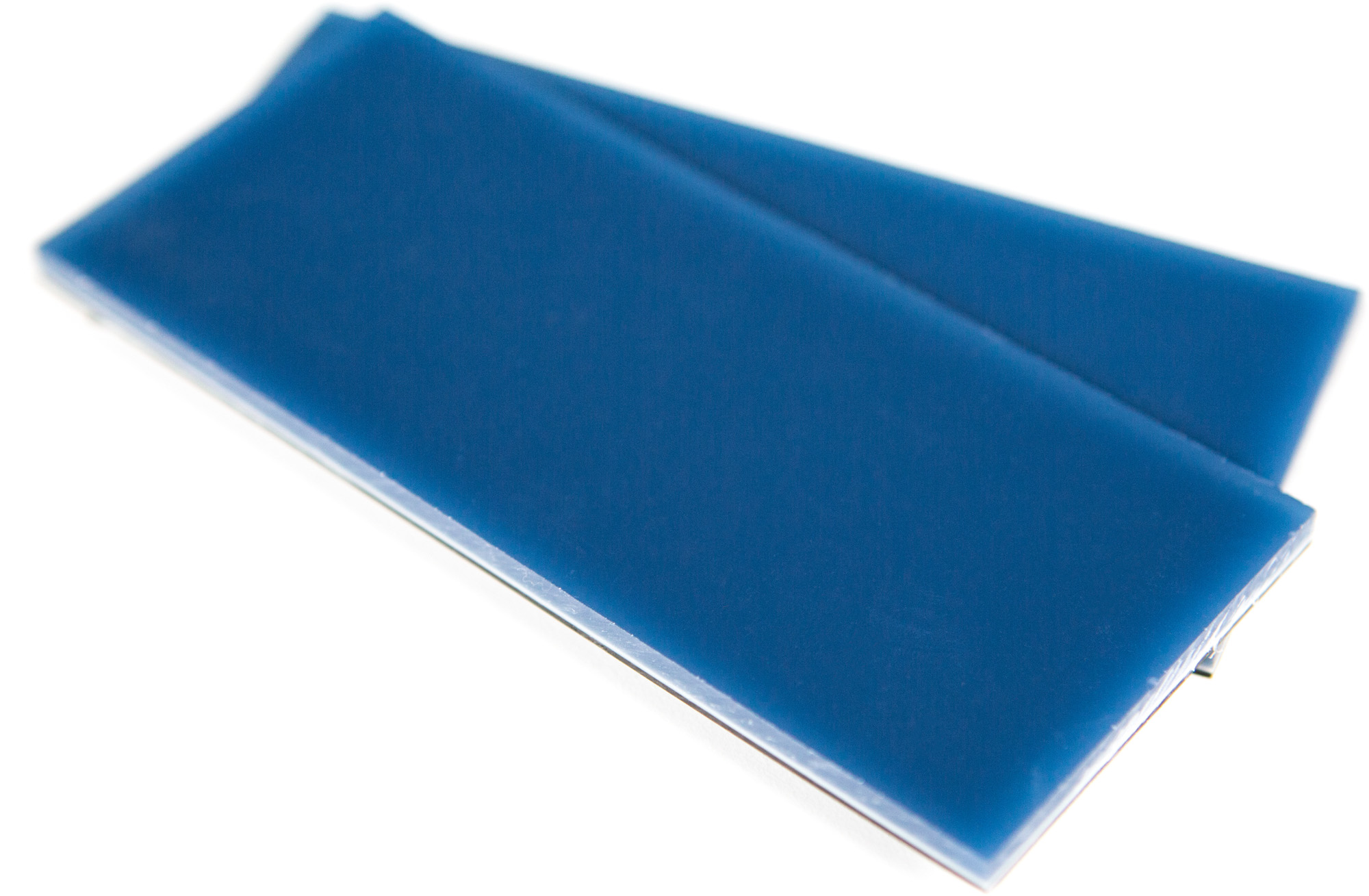 Acetat-Tafeln 6mm Braun/Weiss/Transparent-Blau